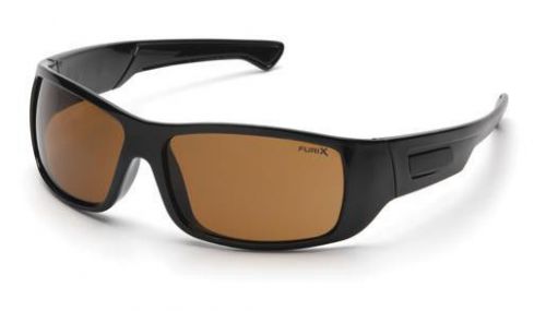 Pyramex Furix Sports Sun Glasses Anti-Fog Coffee Polycarbonate Lens UV Eyewear