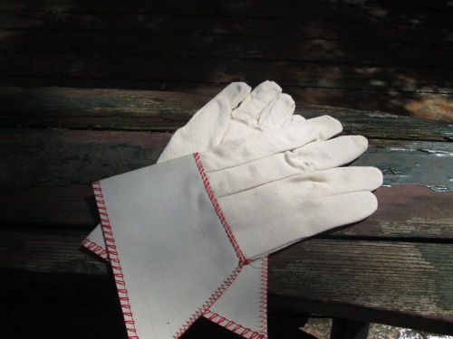 Vintage Advertising Work Gloves/Blank/Brand New/ OS fits Canvas