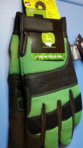 John deere thinsulate all purpose hi-dex gloves size large for sale