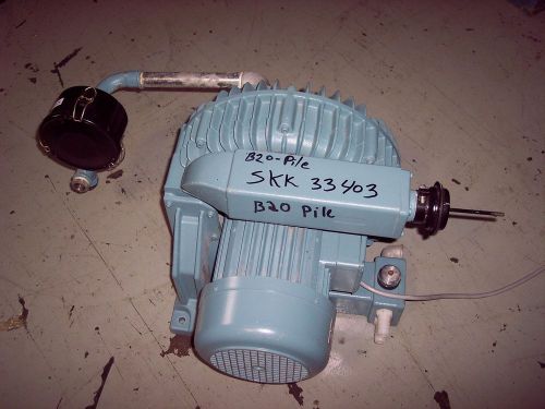 Used rietschle vacuum/pressure pump model #skk33403 for mbo b20 pile feed folder for sale