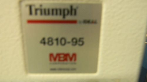 Triumph MBM Ideal 4810-95 Electric Paper Cutter! Fully Tested!