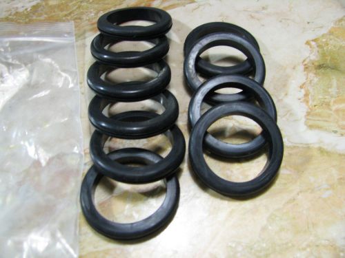 10 Rubber Grommets  NEW outside dimension 2 3/4&#034; inside hole is 2 1/8&#034;