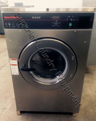 Speed queen 40lb scn040gy2 washer, 220v, 1ph, manual start, 2011, new for sale