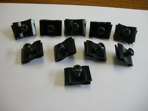 Gridwall Joining Clips gridwall connectors Black - package of 10