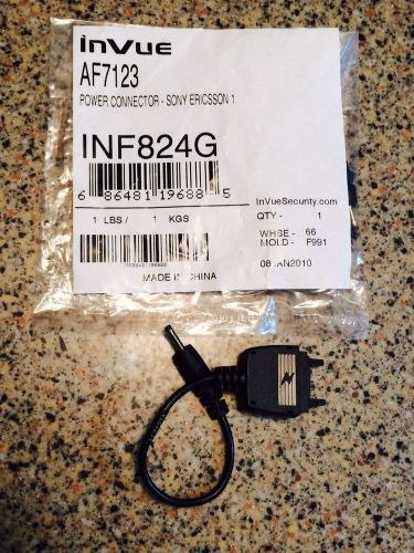 INVUE RETAIL CELLULAR SECURITY ALARM POWER CONNECTOR SONY INF824G AF7123