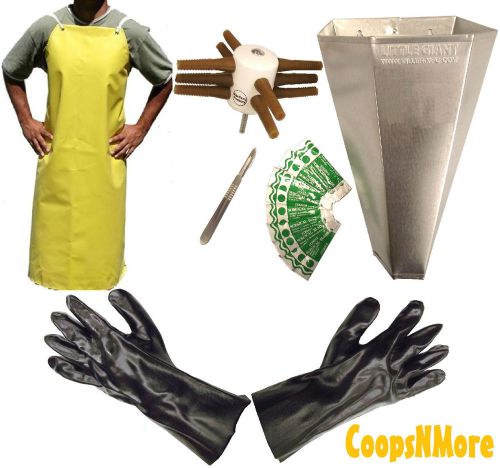 L10 processing kit drill plucker medium kill cone 10 blade scalpel apron gloves for sale