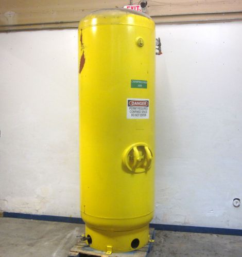 660-gal compressor vertical receiver compressed air tank 120&#034;  ingersoll-rand for sale