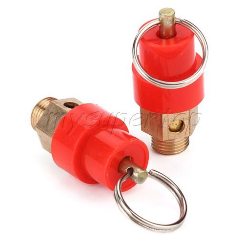 1/8&#034; bspt safety valve pressure release 3kg 2pcs for sale