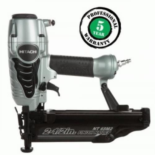 Hitachi 2-1/2 in. x 16-Gauge Finish Nailer with Air Duster-NT65M2S