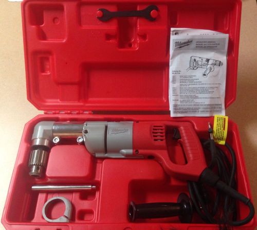 Milwaukee 1/2&#034; Right Angle Drill #3107-6 Pro Contractor Tools - Mint Condition