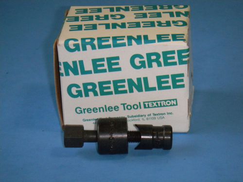 GREENLEE Model 730  1/2&#034; Round Radio Chassis Knockout Punch UPC# 02408 -3 Pc