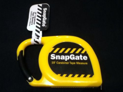 snapgate 10&#039;/3m carabiner standard/metric tape measure