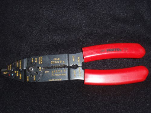 Proto 299 Proto 8-1/2-Inch Wire Stripper/Crimper Pliers