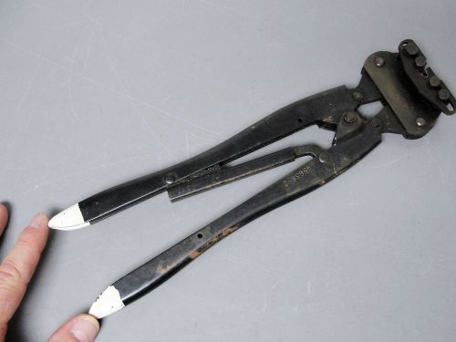 Amp crimper tool type ob tyco aviation crimping hand ratchet crimp 45638-2 usa for sale