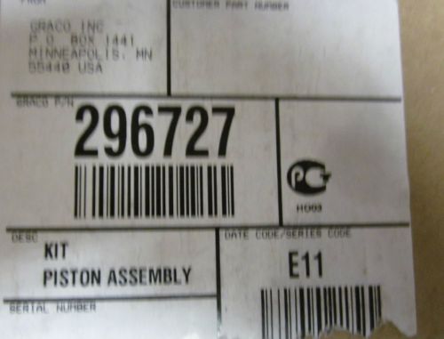 Graco Piston Kit Part # 296727 New In Box