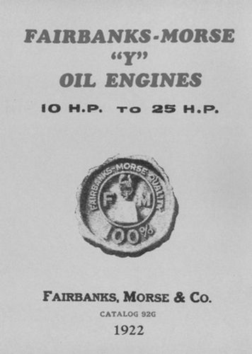 Fairbanks Morse Y Oil Engines