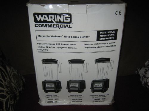WARING Blender Margarita Madness MMB160  Brand NEW In Box