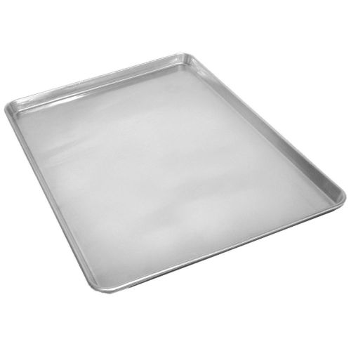 Half size aluminum sheet pan 18&#034; x 13&#034; rolled edge for extra durability for sale