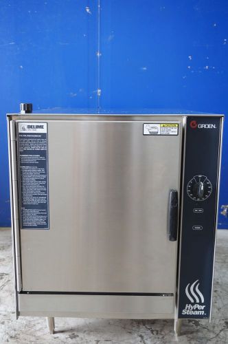 GROEN HYPER STEAM CONVECTION STEAMER 5 PAN CAPACITY ELECTRIC  MODEL HY-5E