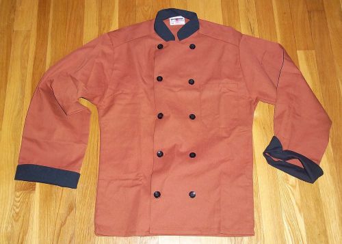 Rust Colored Chefs Coat by Uncommon Threads XS