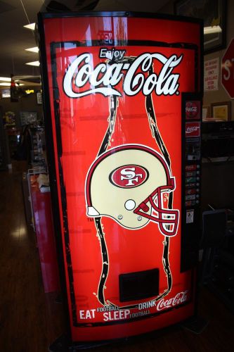 Coca Cola Coke Commercial SF San Francisco 49ers Giants Vending Machine - 20187