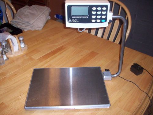 ARLYN MODEL D820T Portable Industrial Bench Scale SS Platform 25 LBS WORKING