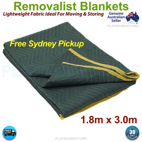Furniture Protection Moving Blanket Cover Storage Removal Quilted Removalist Pad
