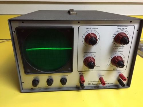 Bell &amp; howell schools devry institute oscilloscope, model #34 for sale