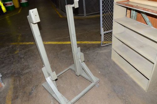 Industrial rolling metal cart holder caster wheels hoffman control box servo for sale