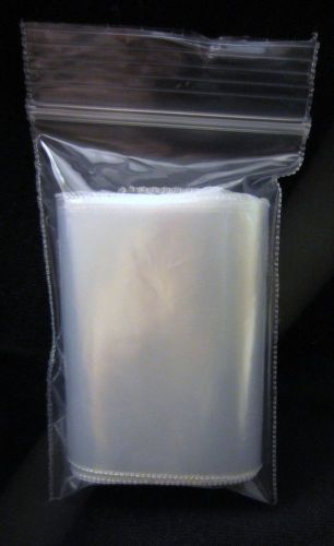 Plastic Bag 2x3 Zip Lock Clear Small Poly 100 Reclosable Bags 2mil Plastic