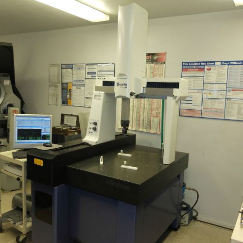 Mitutoyo coordinate measuring machine, model crysta - plus m574 for sale