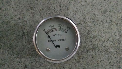 rare vintage beede a c volt meter for testing old 20&#039;s and 30&#039;s battery radios ?