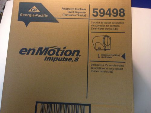 Enmotion impulse 8 paper towel dispenser 59498 gerogia pacific new in box for sale