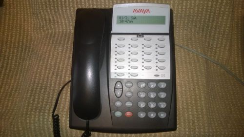 Avaya telephone, model 18D, for partner telephone system.