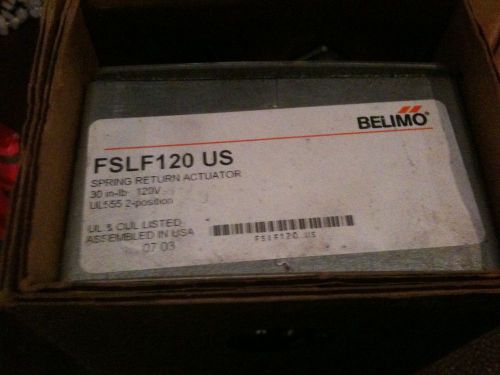 Belimo FSLF120 US 120v fire and smoke damper actuator