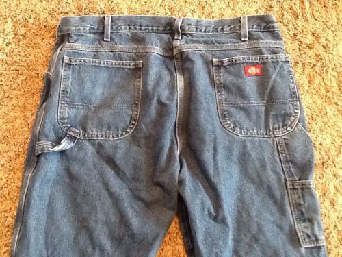 Dickies Relaxed Fit Men&#039;s Carpenter Jeans Size 40 X 30