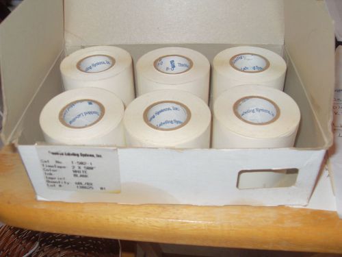 TimeMed Labeling Tape 2&#039; x 500&#034; White