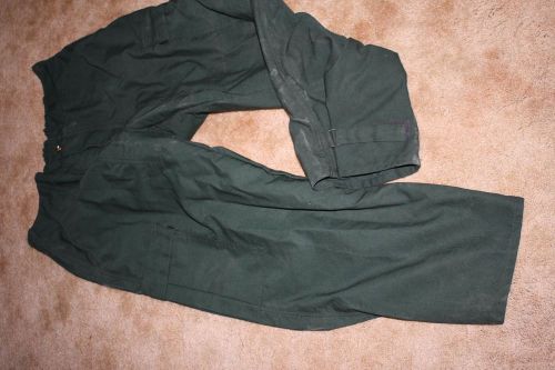 Crew boss nomex fire pants xl green for sale