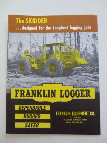 Franklin Skidder Sales Brochure