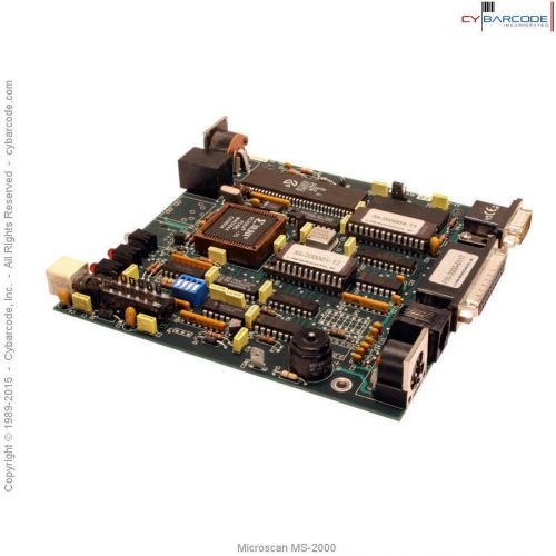 Microscan MS-2000 OEM PCB (MS2000) - New (old stock) with One Year Warranty