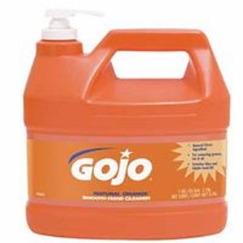 Gojo 1 gallon natural orange citrus scented smooth lotion hand cleaners 0945-04 for sale