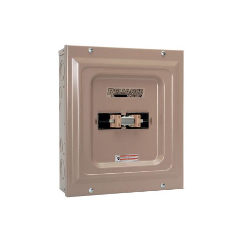 Reliance generator transfer switch-60 amp 240v #tca0606d for sale