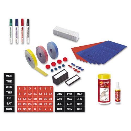 Magnetic board accessory kit, blue/red for sale
