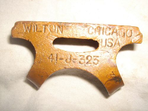WILTON - 41 - J - 323 / Brass Jaw Piece - 3 1/8&#034; by 1 1/8&#034;