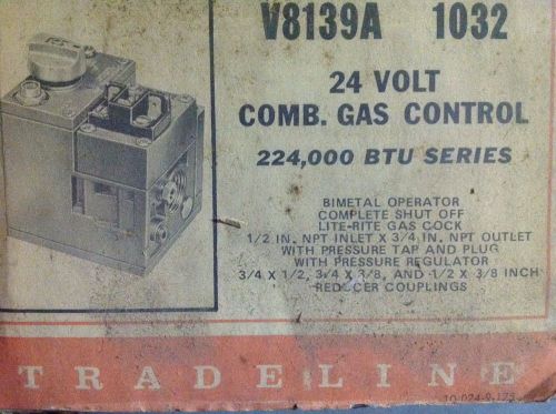 V8139A 1032 HONEYWELL 24 VOLT COMB GAS CONTROL