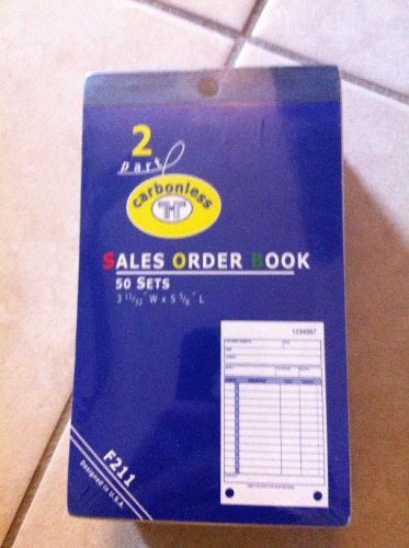 6 Sales Order Receipt Book Carbonless Record Sheet Form