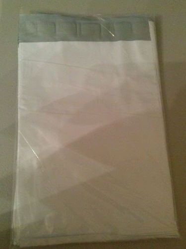 50 9x12 WHITE POLY MAILERS SHIPPING ENVELOPES BAGS 2.35 MIL 9 x 12