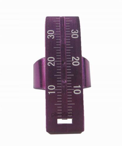 1pc Dental Endo Finger Ruler Span Measure Scale Endodontic Instrument  purple
