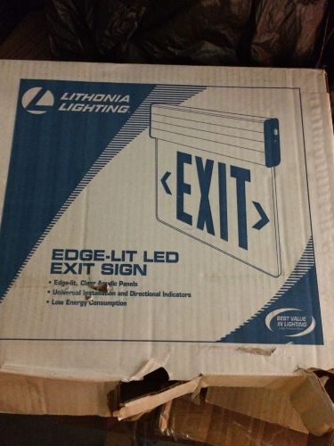 Lithonia Lighting EXIT Sign 2YGL3, NEW