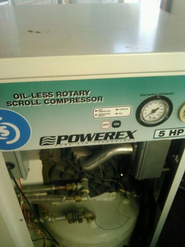Powerex oil-less rotary scroll compressor